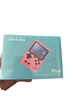 Game Box Plus Pink Handheld Retro Game Console
